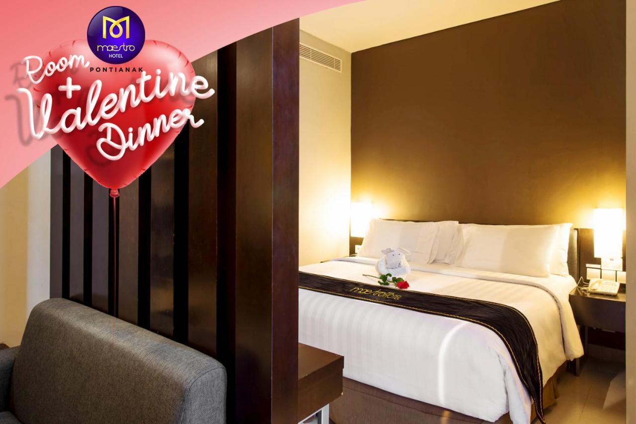 Maestro Hotel Kota Baru Pontianak Esterno foto